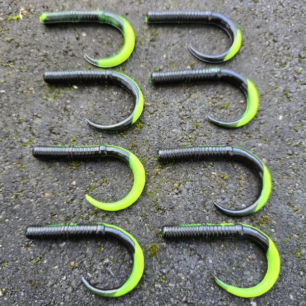 Wurmulus Slim 45mm - Essentials Gum - UV Aktiv Black Yellow